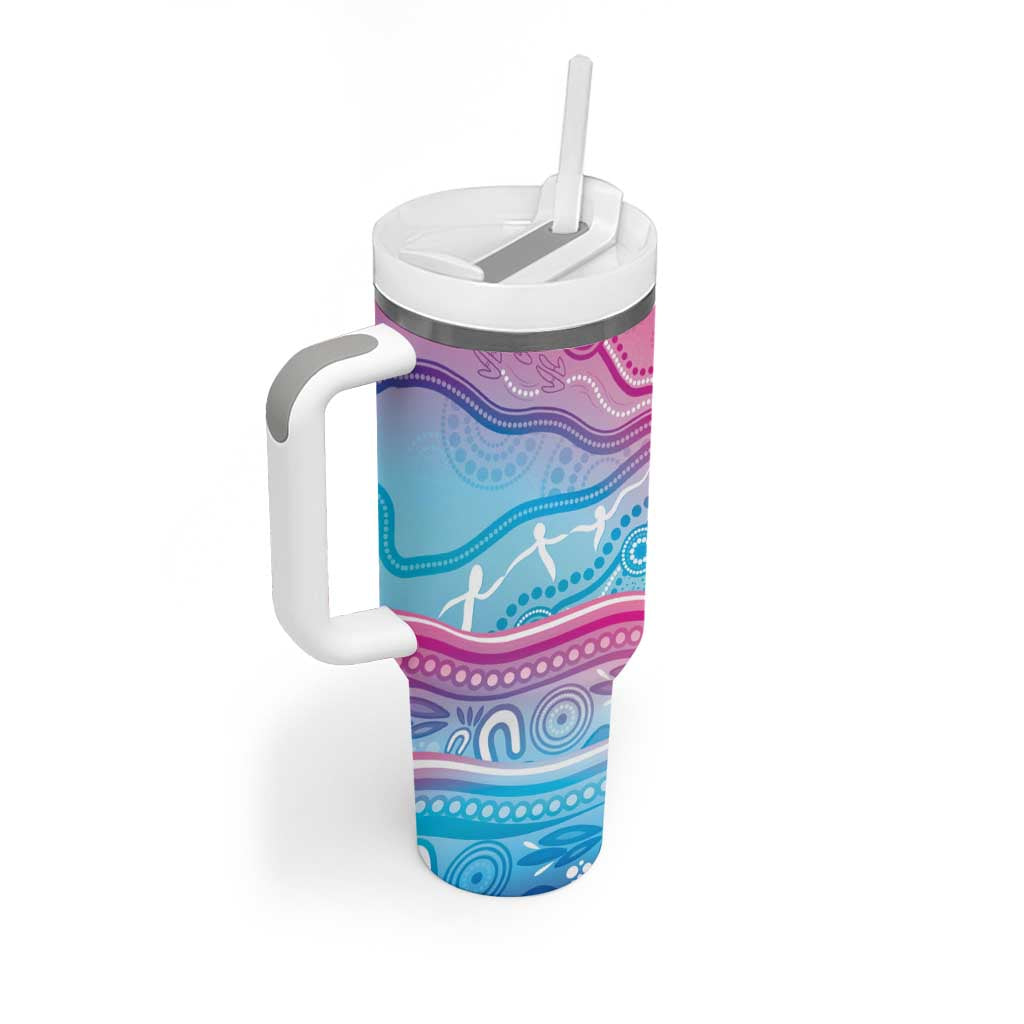 NAIDOC Week 50 Years Deadly Tumbler With Handle Aboriginal Dreamtime
