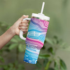 NAIDOC Week 50 Years Deadly Tumbler With Handle Aboriginal Dreamtime