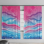 NAIDOC Week 50 Years Deadly Window Curtain Aboriginal Dreamtime