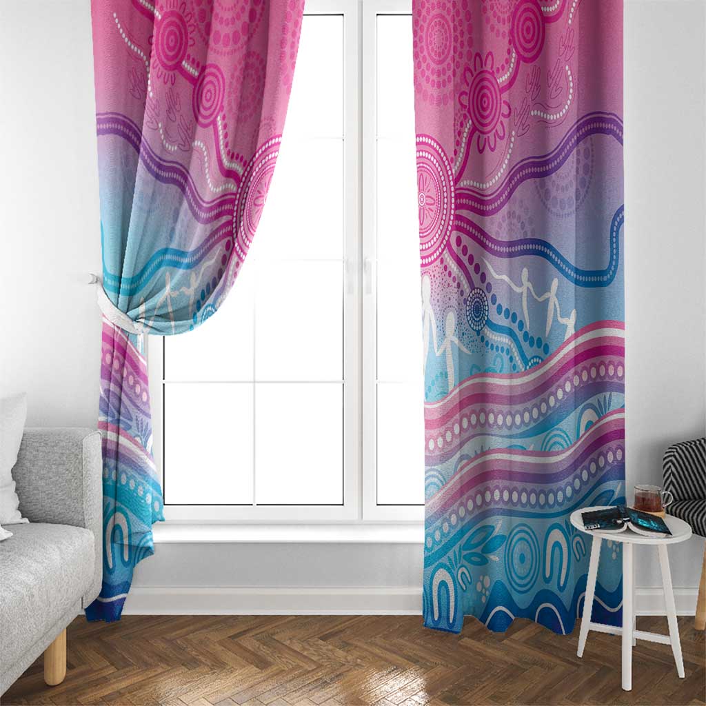 NAIDOC Week 50 Years Deadly Window Curtain Aboriginal Dreamtime