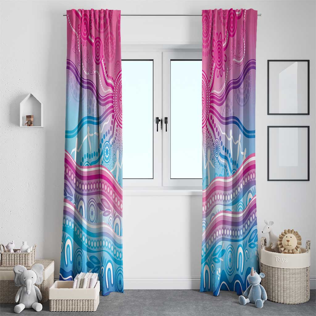 NAIDOC Week 50 Years Deadly Window Curtain Aboriginal Dreamtime