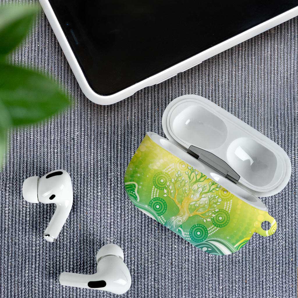 Australia NAIDOC Week AirPods Case Eternal Spirit Tree Pastel Gradient