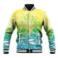 Australia NAIDOC Week Baseball Jacket Eternal Spirit Tree Pastel Gradient