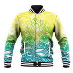 Australia NAIDOC Week Baseball Jacket Eternal Spirit Tree Pastel Gradient