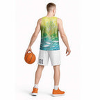 Australia NAIDOC Week Basketball Jersey Eternal Spirit Tree Pastel Gradient