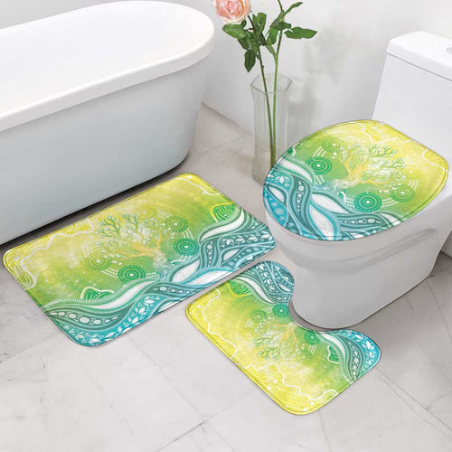 Australia NAIDOC Week Bathroom Set Eternal Spirit Tree Pastel Gradient