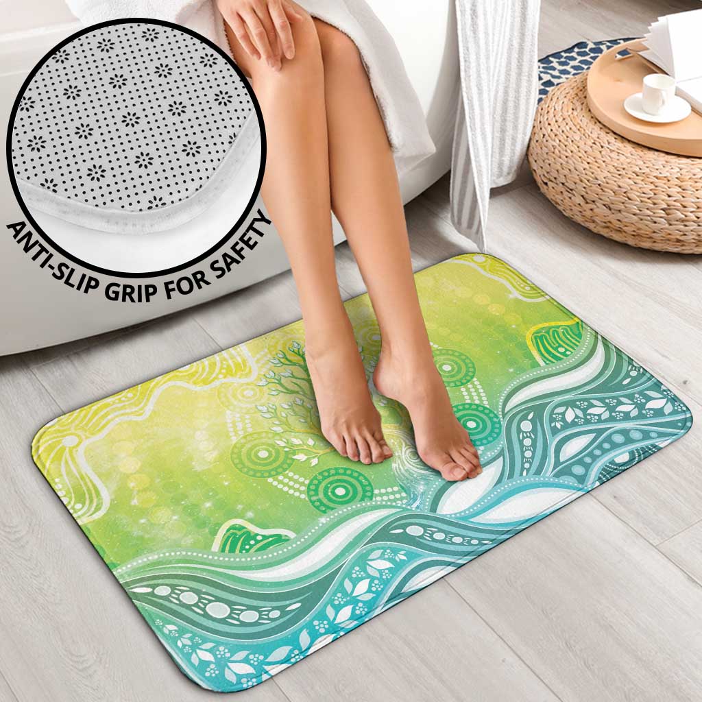 Australia NAIDOC Week Bathroom Set Eternal Spirit Tree Pastel Gradient