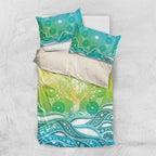 Australia NAIDOC Week Bedding Set Eternal Spirit Tree Pastel Gradient
