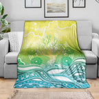 Australia NAIDOC Week Blanket Eternal Spirit Tree Pastel Gradient