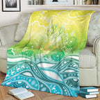 Australia NAIDOC Week Blanket Eternal Spirit Tree Pastel Gradient