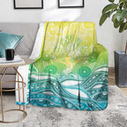 Australia NAIDOC Week Blanket Eternal Spirit Tree Pastel Gradient