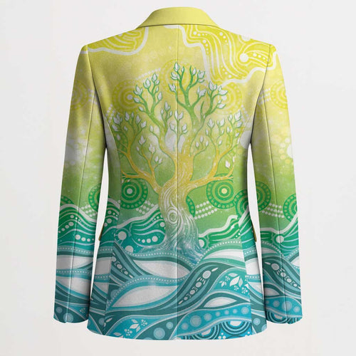 Australia NAIDOC Week Blazer Eternal Spirit Tree Pastel Gradient