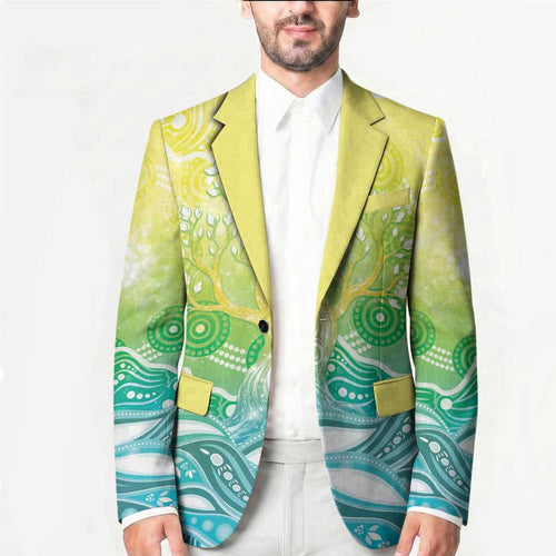 Australia NAIDOC Week Blazer Eternal Spirit Tree Pastel Gradient