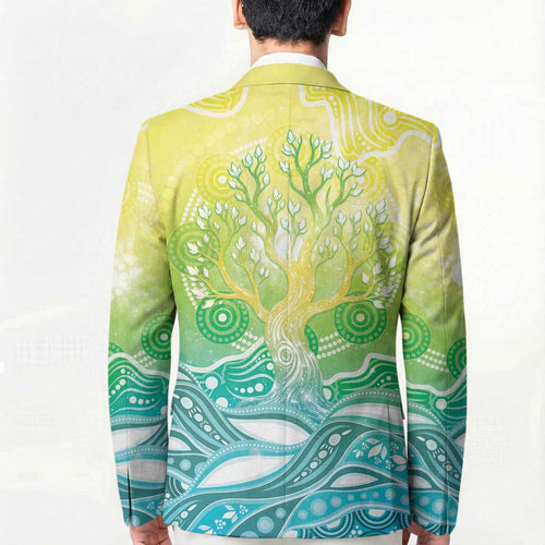 Australia NAIDOC Week Blazer Eternal Spirit Tree Pastel Gradient