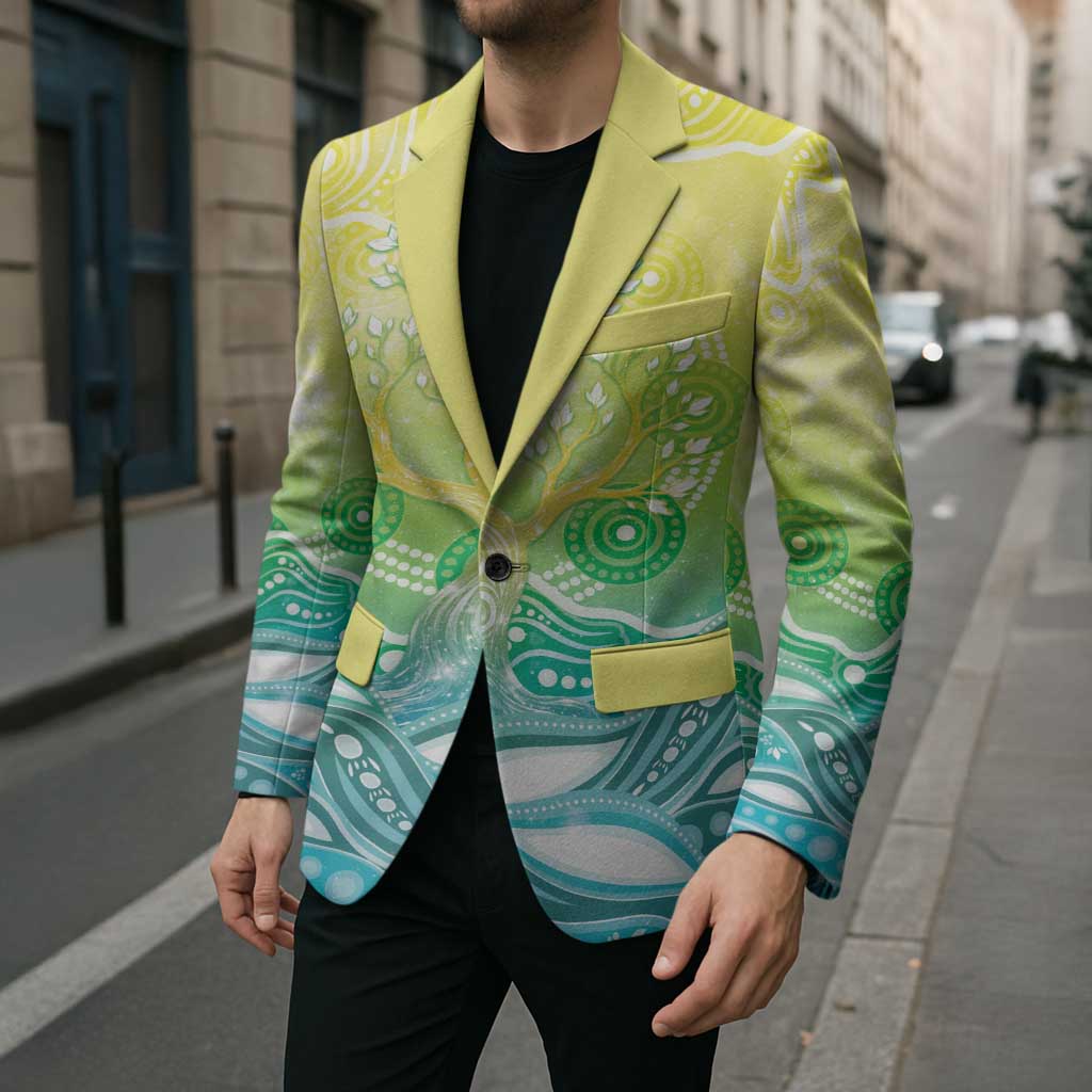 Australia NAIDOC Week Blazer Eternal Spirit Tree Pastel Gradient