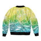 Australia NAIDOC Week Bomber Jacket Eternal Spirit Tree Pastel Gradient