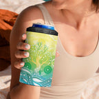 Australia NAIDOC Week 4 in 1 Can Cooler Tumbler Eternal Spirit Tree Pastel Gradient