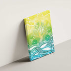 Australia NAIDOC Week Canvas Wall Art Eternal Spirit Tree Pastel Gradient