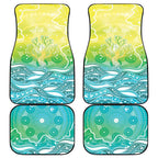 Australia NAIDOC Week Car Mats Eternal Spirit Tree Pastel Gradient