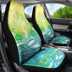 Australia NAIDOC Week Car Seat Cover Eternal Spirit Tree Pastel Gradient