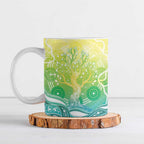 Australia NAIDOC Week Ceramic Mug Eternal Spirit Tree Pastel Gradient