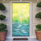 Australia NAIDOC Week Door Cover Eternal Spirit Tree Pastel Gradient