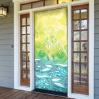 Australia NAIDOC Week Door Cover Eternal Spirit Tree Pastel Gradient