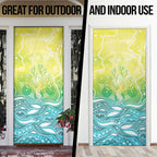 Australia NAIDOC Week Door Cover Eternal Spirit Tree Pastel Gradient
