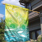 Australia NAIDOC Week Garden Flag Eternal Spirit Tree Pastel Gradient