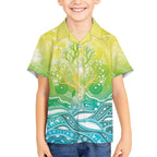 Australia NAIDOC Week Hawaiian Shirt Eternal Spirit Tree Pastel Gradient