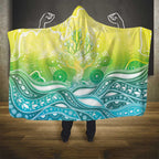 Australia NAIDOC Week Hooded Blanket Eternal Spirit Tree Pastel Gradient