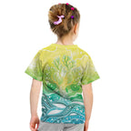 Australia NAIDOC Week Kid T Shirt Eternal Spirit Tree Pastel Gradient
