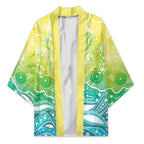 Australia NAIDOC Week Kimono Eternal Spirit Tree Pastel Gradient