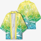 Australia NAIDOC Week Kimono Eternal Spirit Tree Pastel Gradient