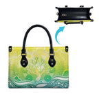 Australia NAIDOC Week Leather Bag Eternal Spirit Tree Pastel Gradient