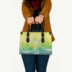 Australia NAIDOC Week Leather Bag Eternal Spirit Tree Pastel Gradient