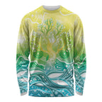 Australia NAIDOC Week Long Sleeve Shirt Eternal Spirit Tree Pastel Gradient