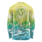 Australia NAIDOC Week Long Sleeve Shirt Eternal Spirit Tree Pastel Gradient