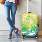 Australia NAIDOC Week Luggage Cover Eternal Spirit Tree Pastel Gradient