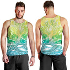 Australia NAIDOC Week Men Tank Top Eternal Spirit Tree Pastel Gradient