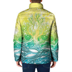 Australia NAIDOC Week Padded Jacket Eternal Spirit Tree Pastel Gradient