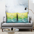 Australia NAIDOC Week Pillow Cover Eternal Spirit Tree Pastel Gradient