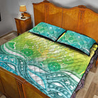 Australia NAIDOC Week Quilt Bed Set Eternal Spirit Tree Pastel Gradient