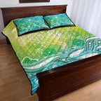 Australia NAIDOC Week Quilt Bed Set Eternal Spirit Tree Pastel Gradient