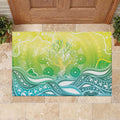 Australia NAIDOC Week Rubber Doormat Eternal Spirit Tree Pastel Gradient