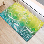 Australia NAIDOC Week Rubber Doormat Eternal Spirit Tree Pastel Gradient
