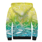 Australia NAIDOC Week Sherpa Hoodie Eternal Spirit Tree Pastel Gradient