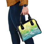 Australia NAIDOC Week Shoulder Handbag Eternal Spirit Tree Pastel Gradient