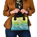 Australia NAIDOC Week Shoulder Handbag Eternal Spirit Tree Pastel Gradient