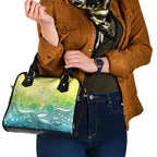 Australia NAIDOC Week Shoulder Handbag Eternal Spirit Tree Pastel Gradient